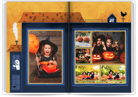 Livre Photo Premium A4 Vertical Halloween